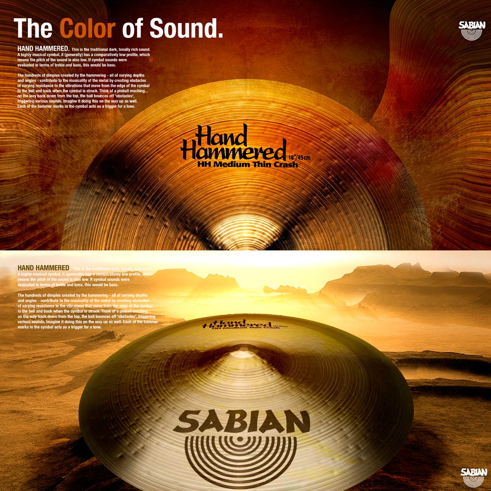 SABIAN CYMBALS | TRADE ADS