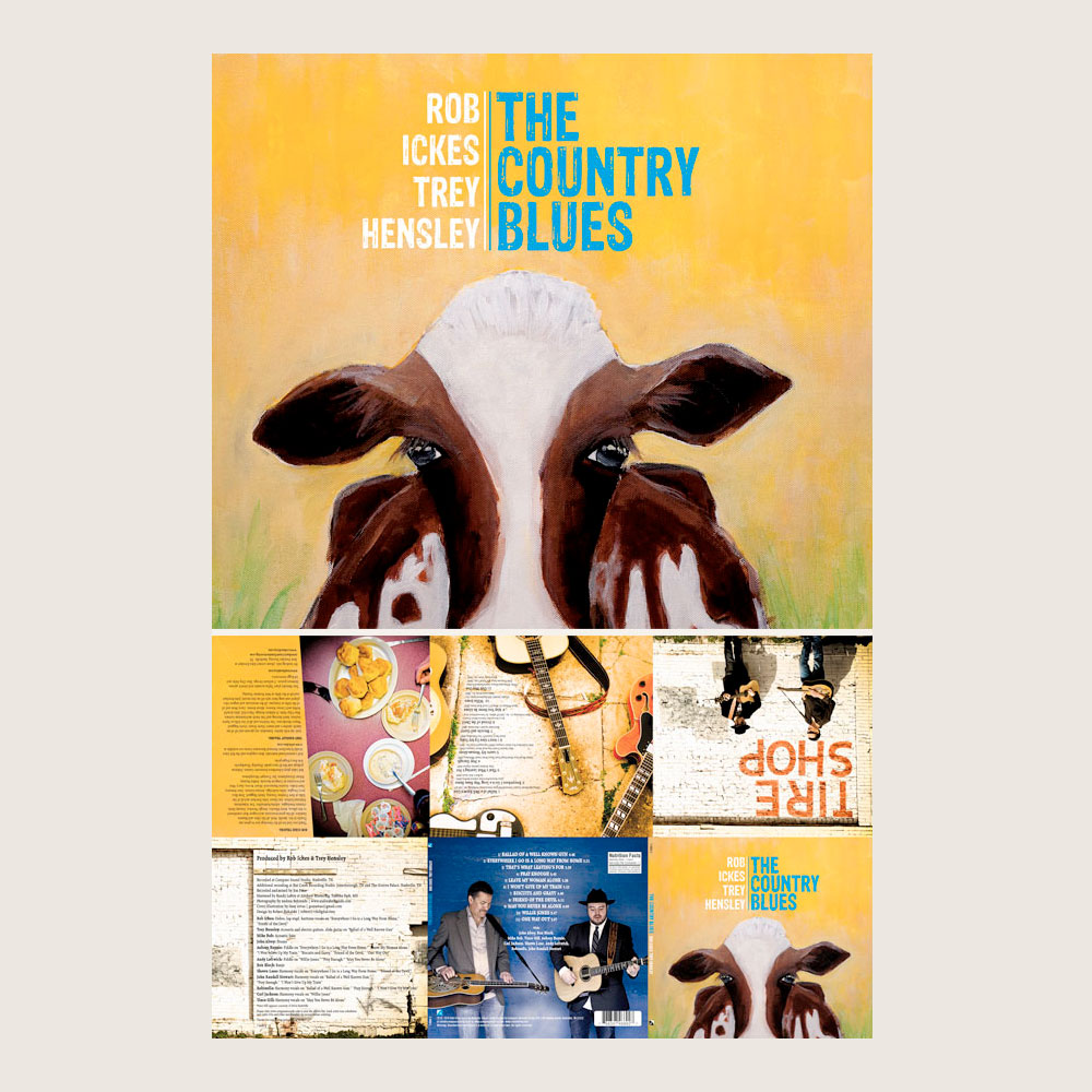ROB ICKES/TREY HENSLEY | THE COUNTRY BLUES | COMPASS RECORDS (CD)